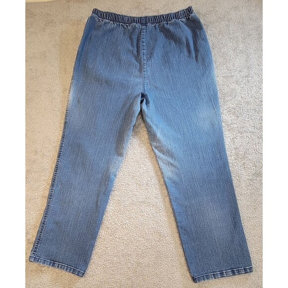 Vintage Allison Daley Stretch Denim Jeans. Size: 14S - Picture 2 of 8